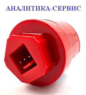 Вид снизу на сенсор кислорода AO2